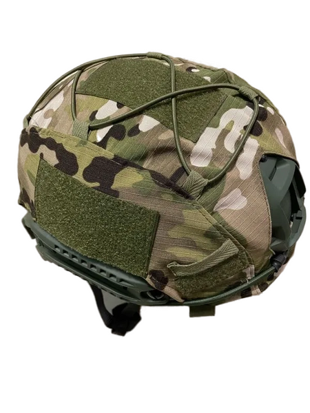 Кавер чехол армейский на баллистический шлем типа Fast Multicam