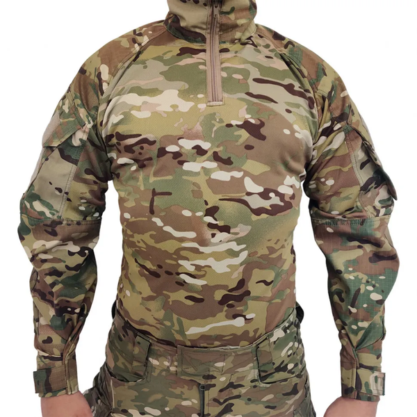 Рубашка тактическая летняя убакс HAWK Combat Shirt Multicam